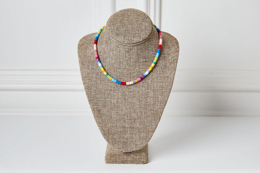 Candy Shop Necklace - Purple & Blue
