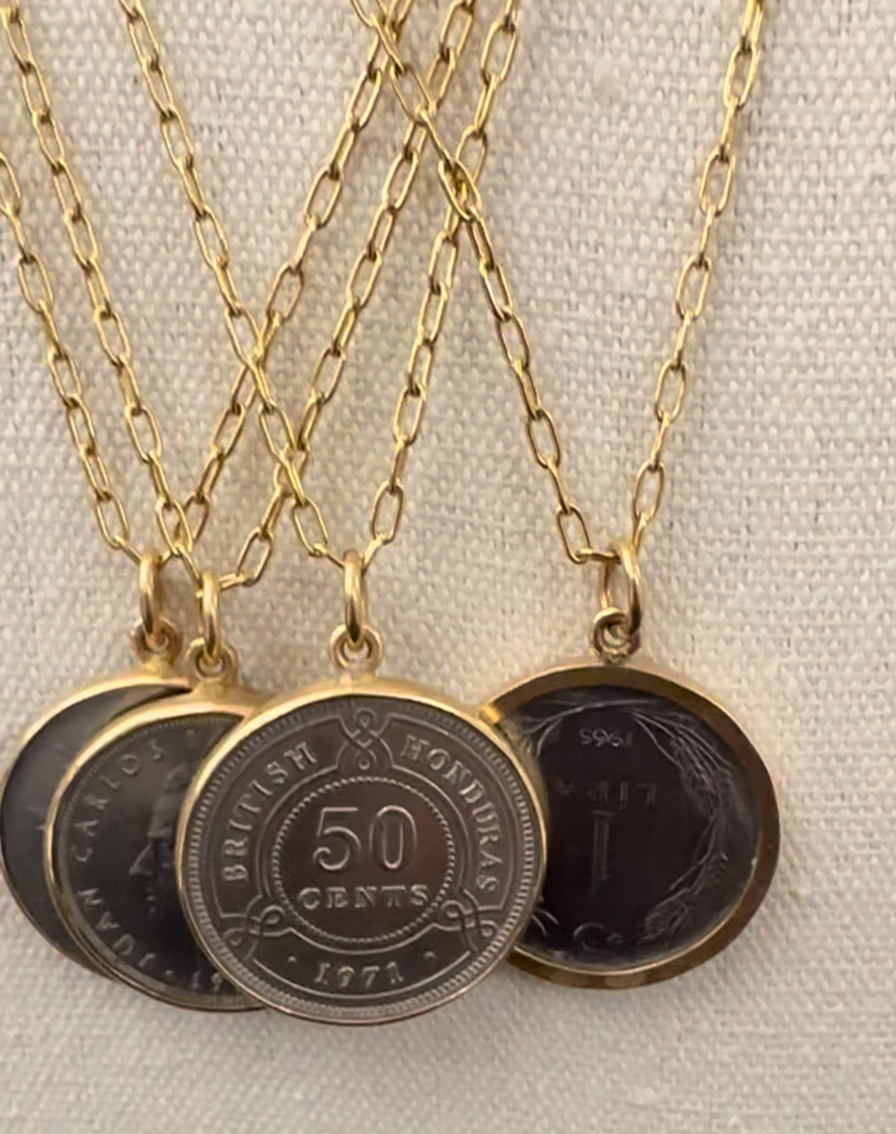 Vintage Coin Necklace
