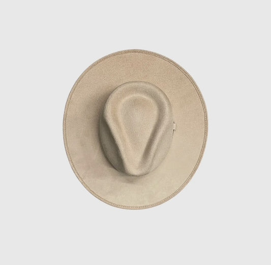 Vegan Suede Rancher - Nude (L)