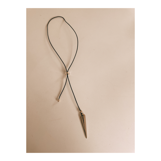 Cast Triangle Pendant