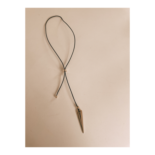 Cast Triangle Pendant