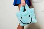 Happy Face Purse - Blue