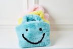 Happy Face Purse - Blue