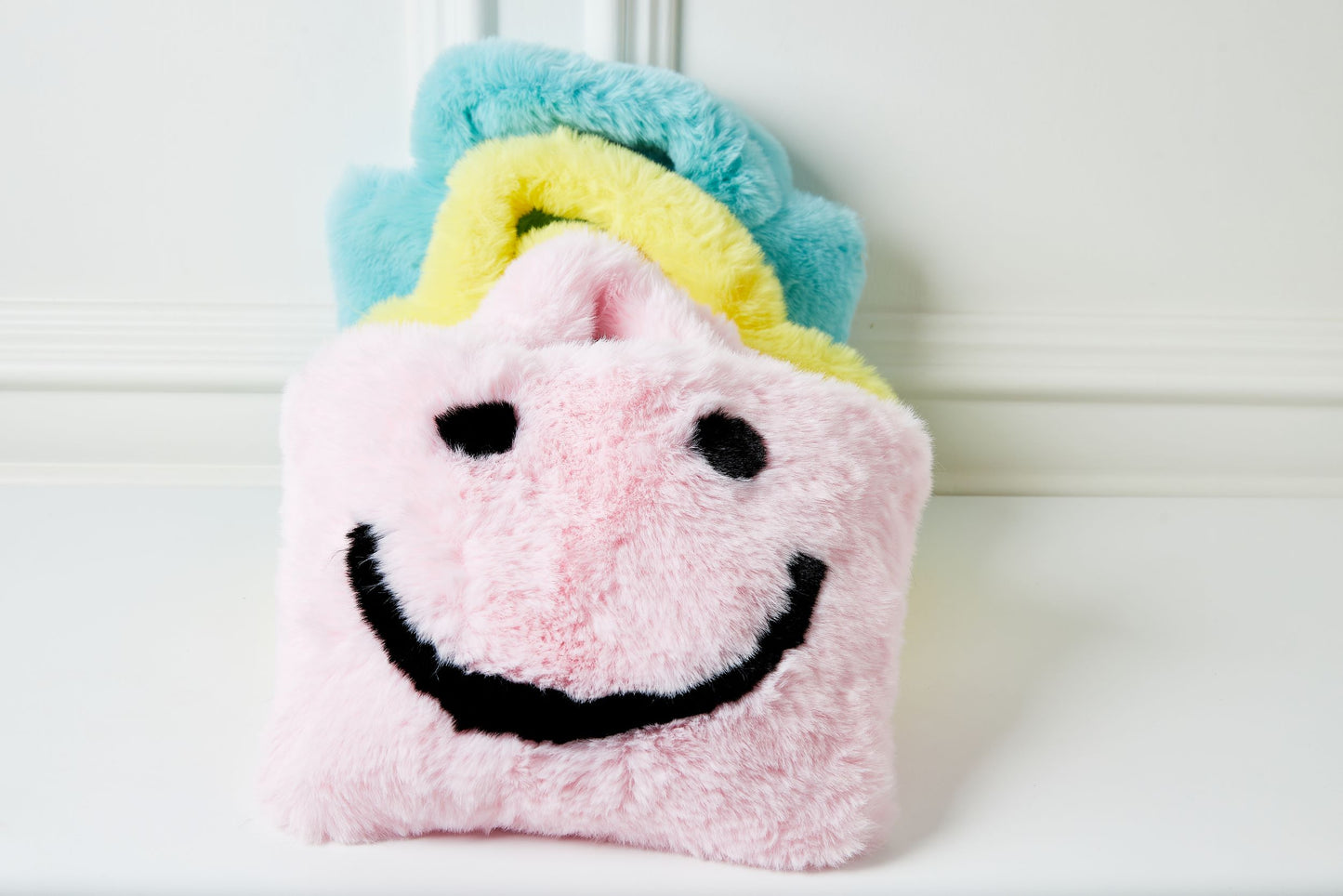 Happy Face Purse - Pink