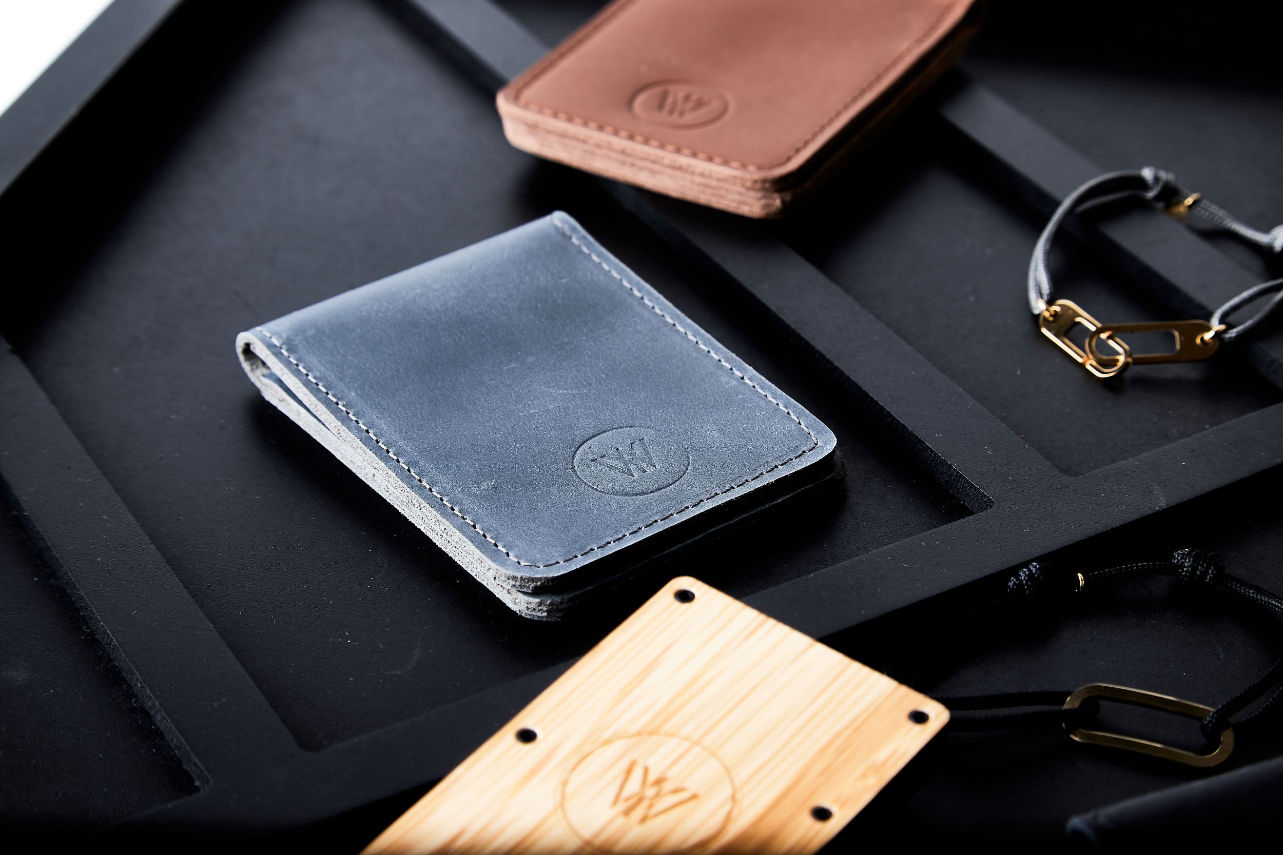 Foldover wallet - Gray