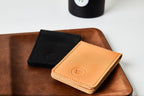 Foldover wallet - Cognac