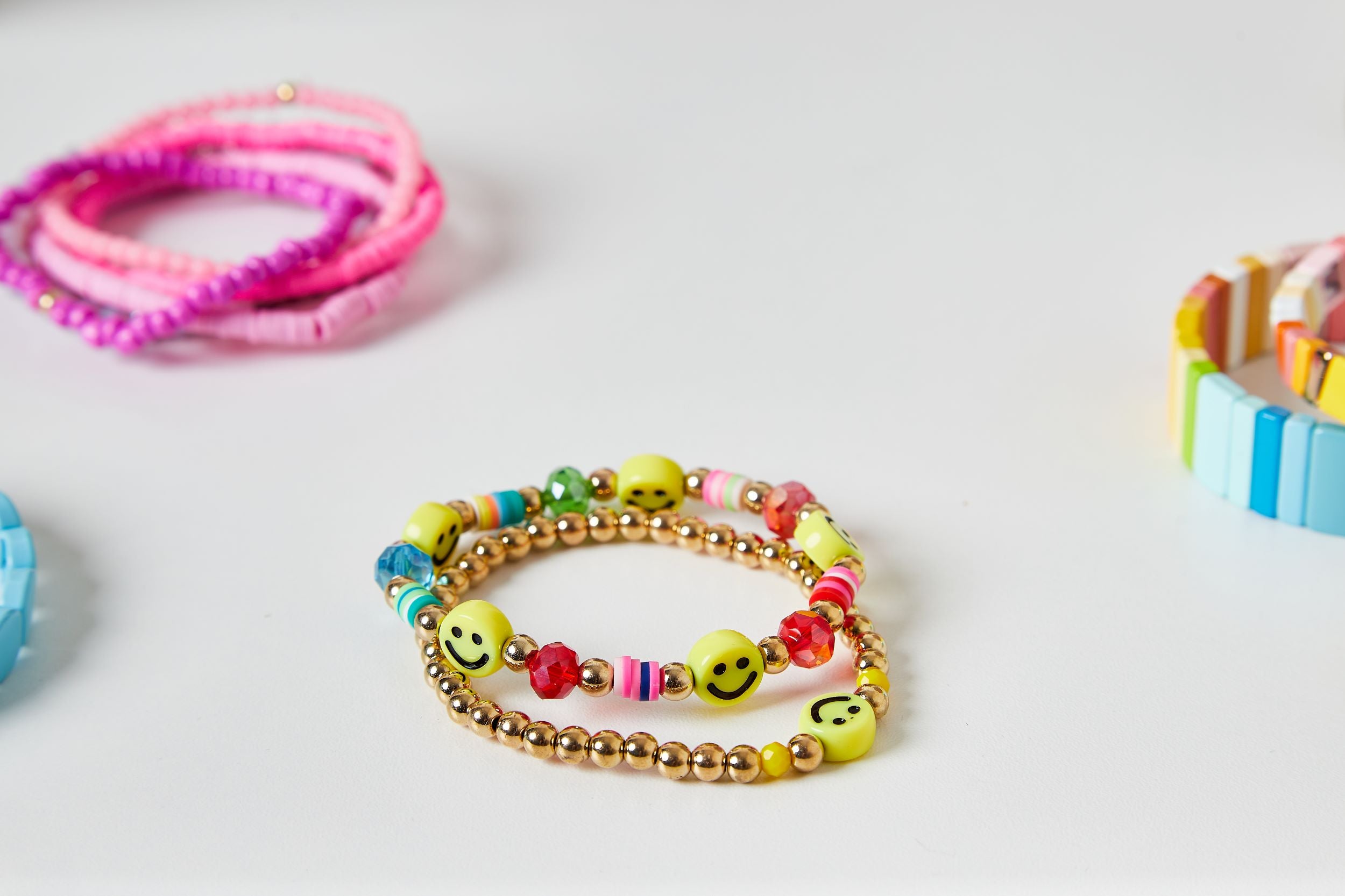 Smiley Bracelet Set