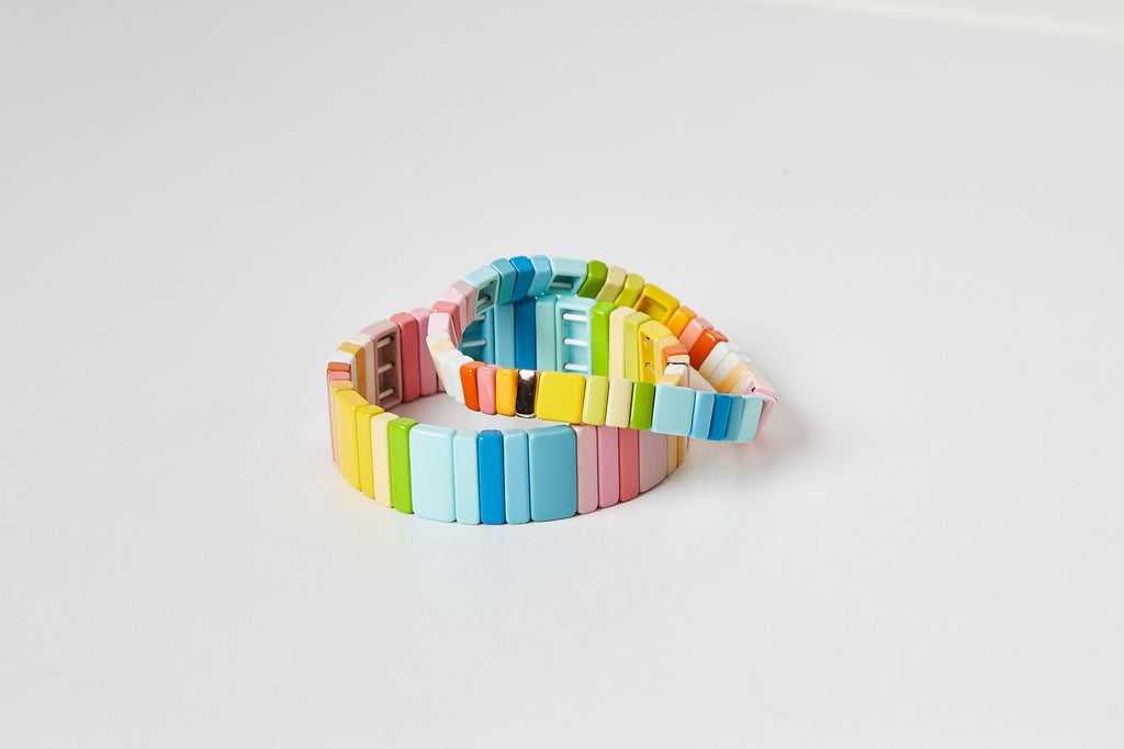 On Vacay Tile Bracelet - Tall