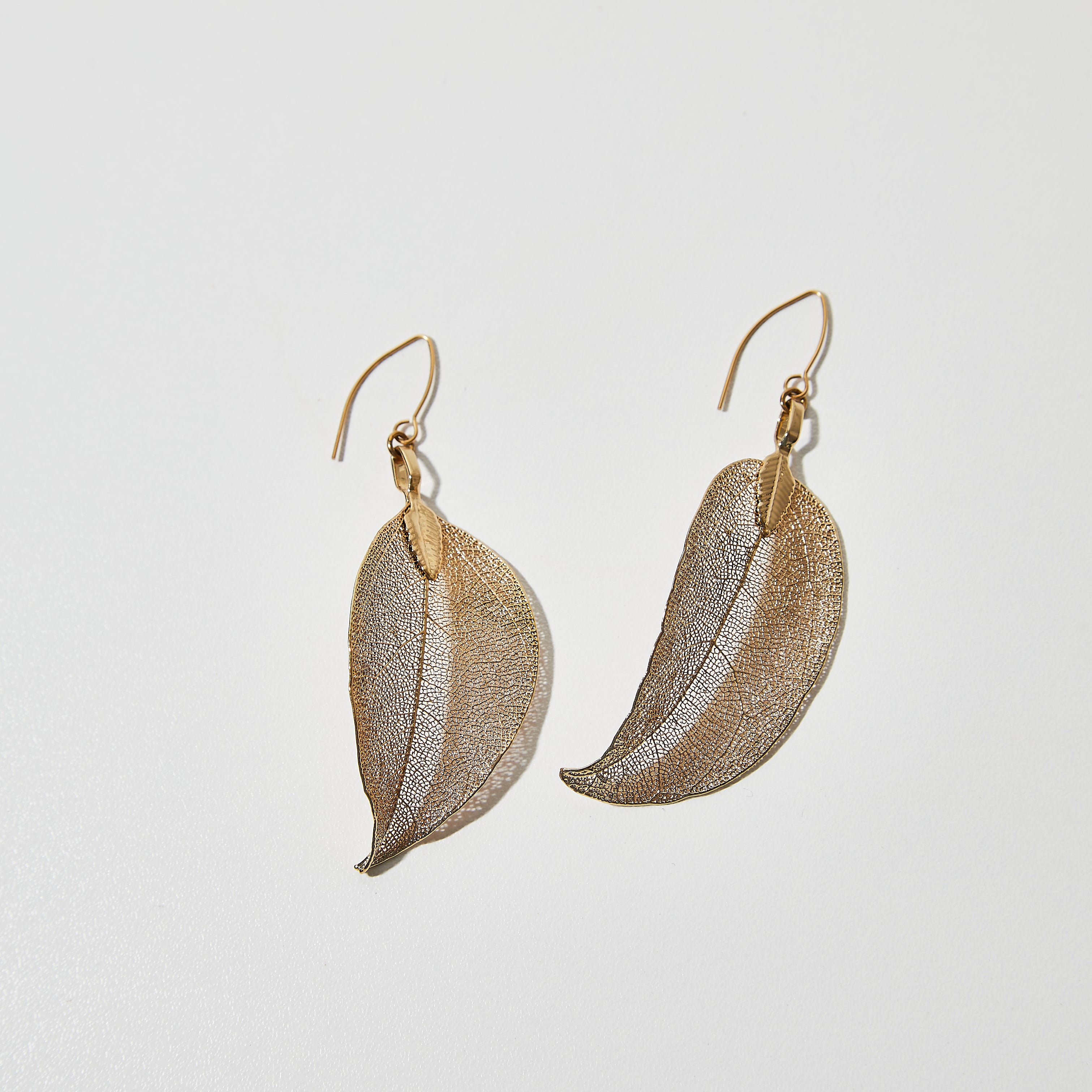 Leaf earrings