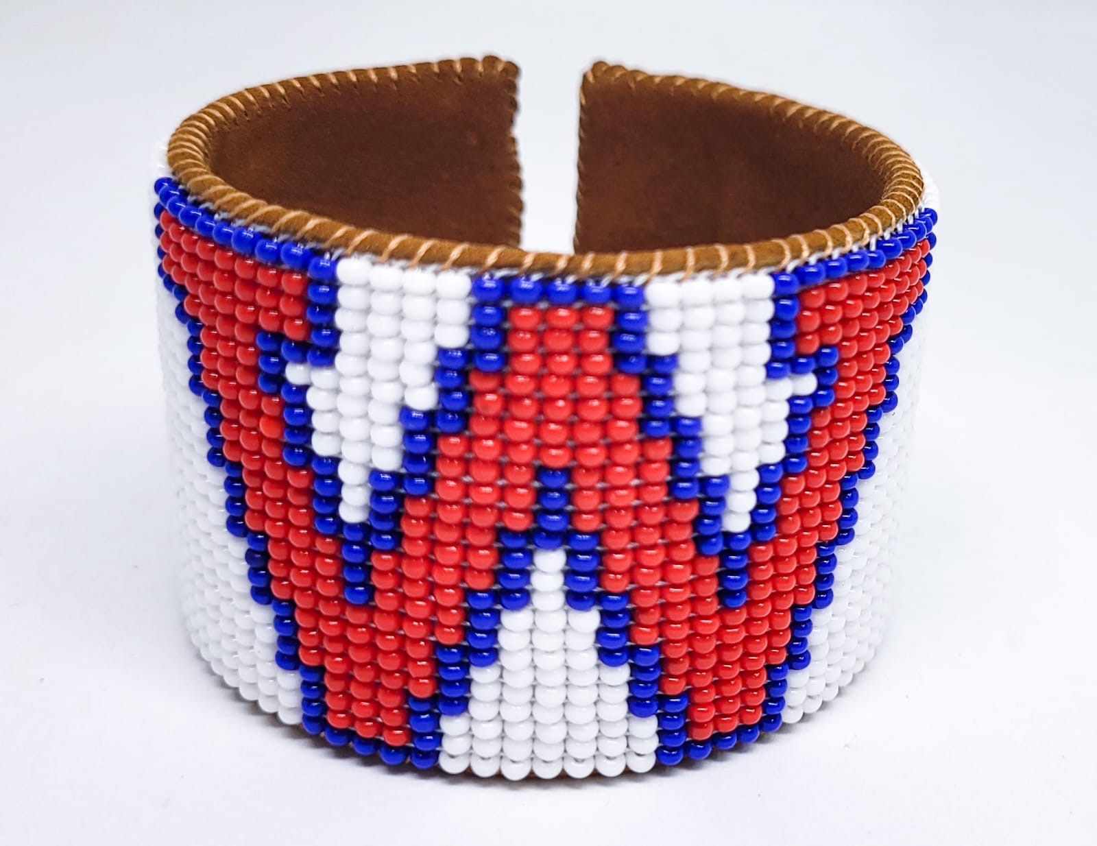 Bead Cuff Westlake - White
