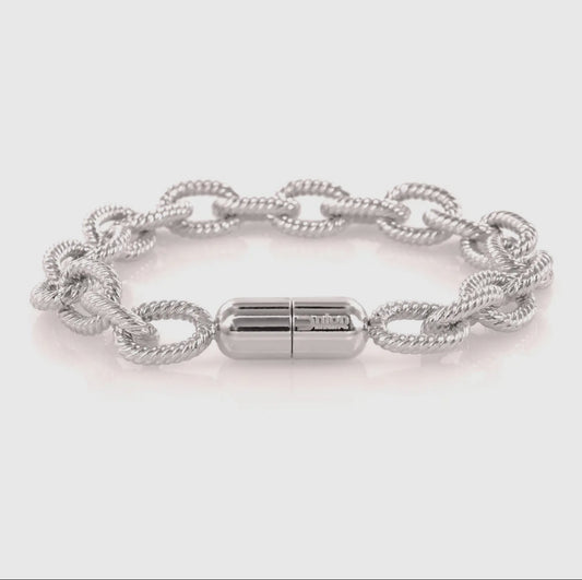 Frenchie Silver Bracelet