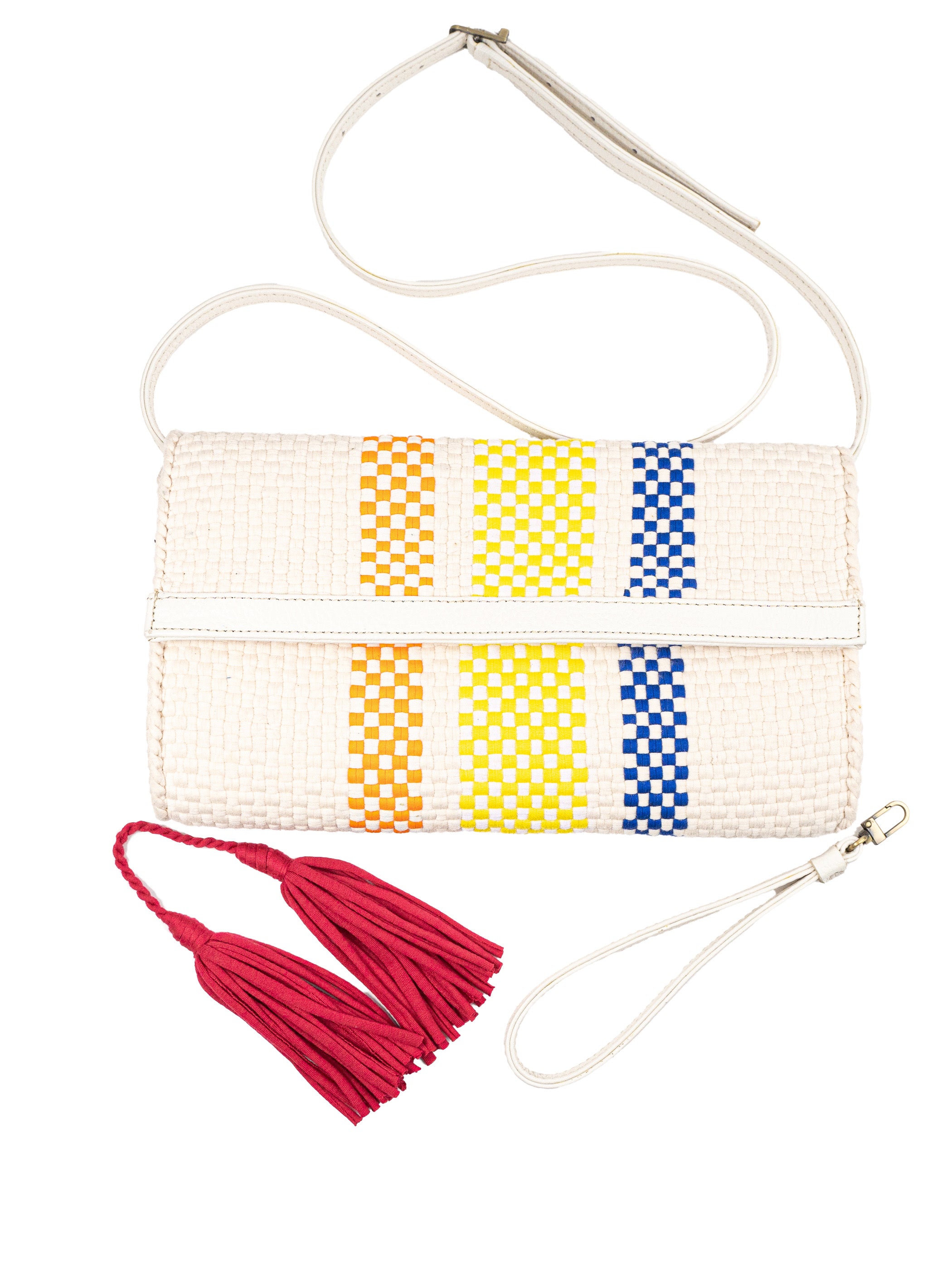 Flap-over Woven Bag - Versatile!