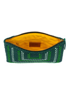 Woven Clutch - Green