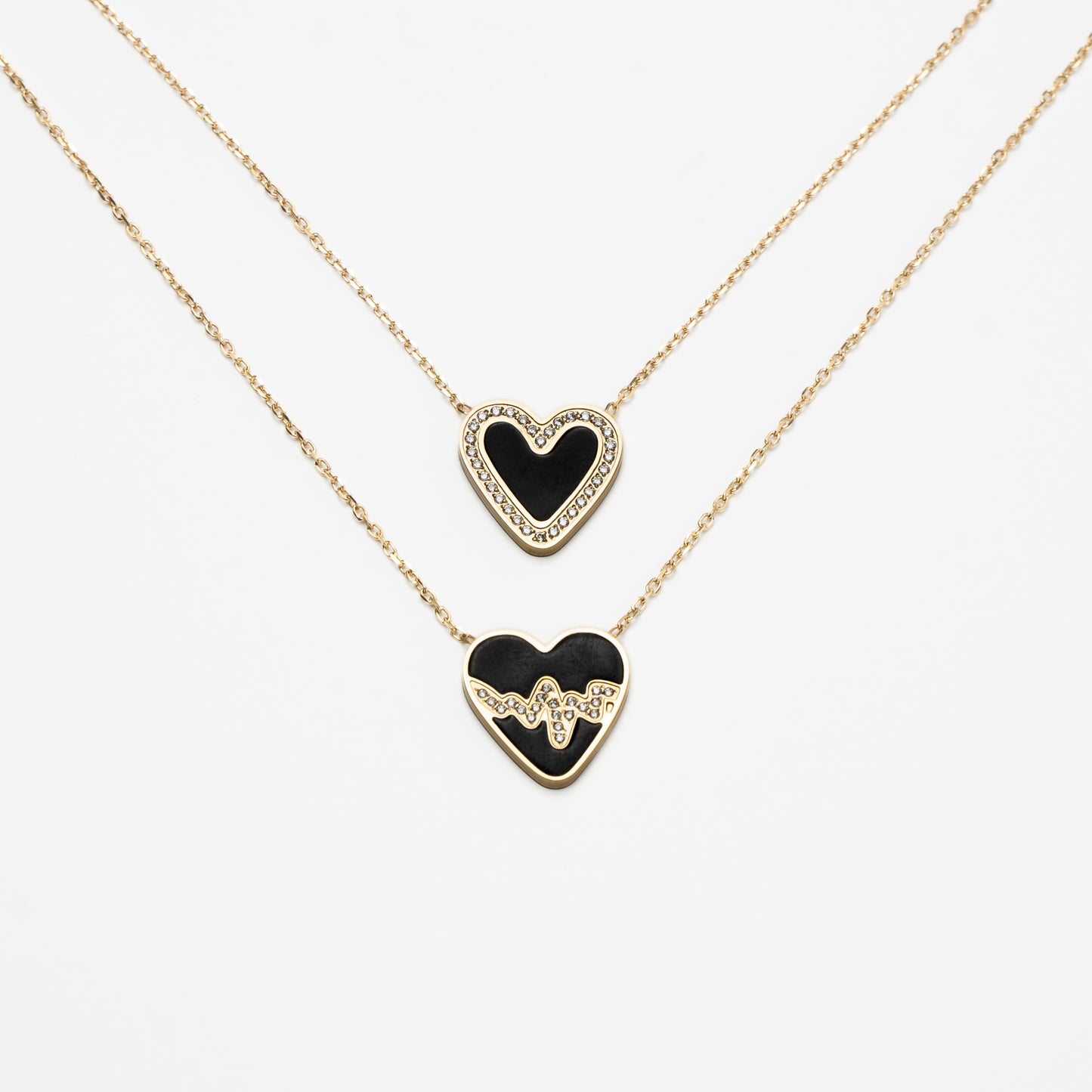 Heartbeat Necklace set