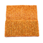 Paper bead clutch - Burnt Orange