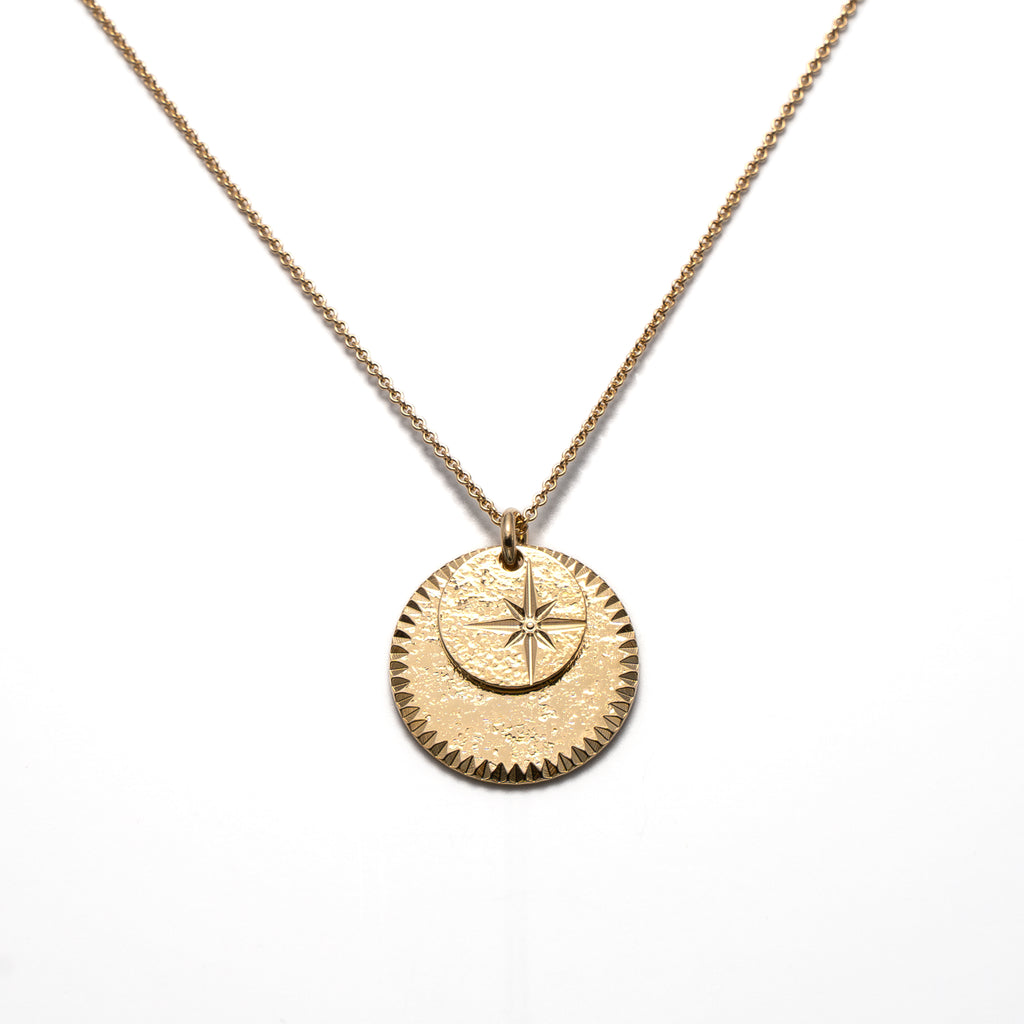 Star stack necklace