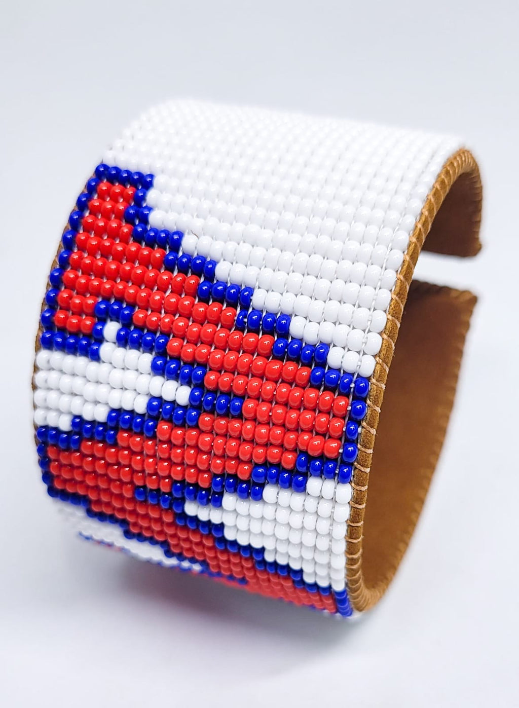 Bead Cuff Westlake - White