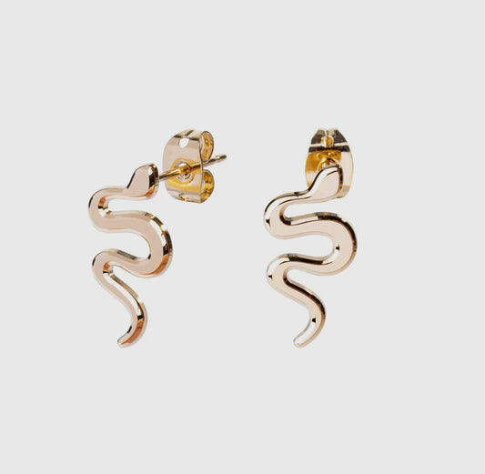 Snake earrings