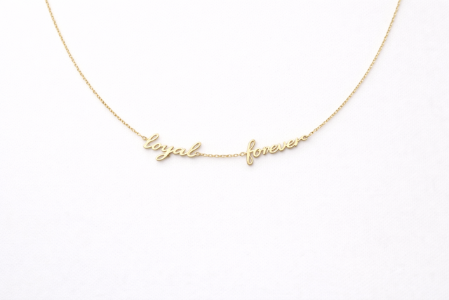 PRE-ORDER: Loyal Forever Necklace