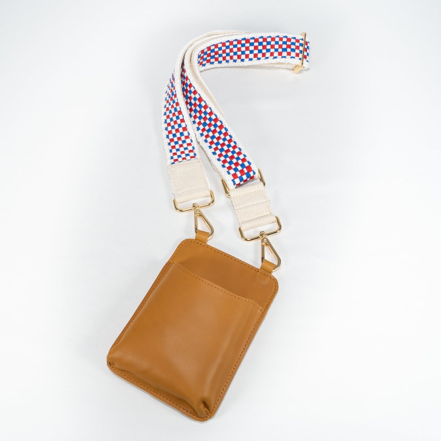 Woven Bag Strap - Red, White & Blue