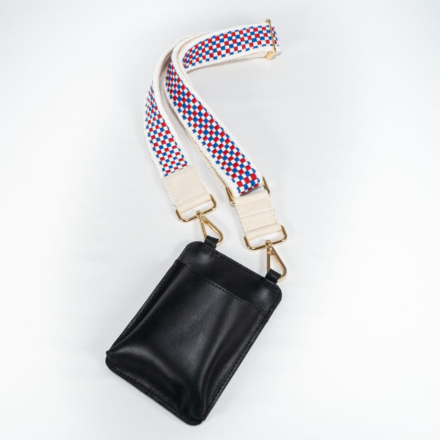 Woven Bag Strap - Red, White & Blue