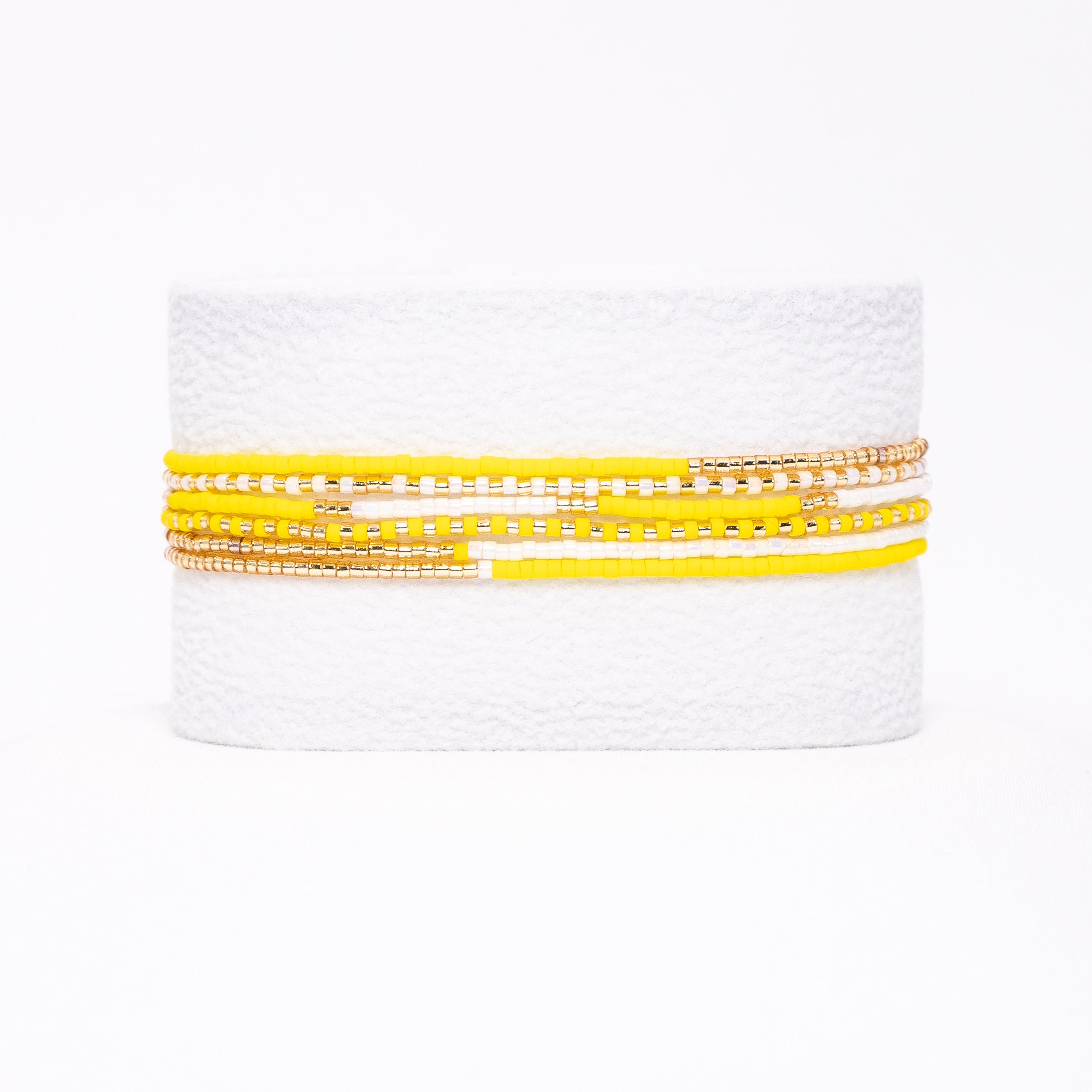 Bracelet set - Yellow/White/Gold