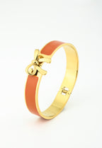 Bow Cuff - Orange