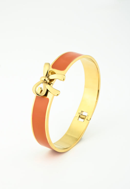 Bow Cuff - Orange, Coming 9/22