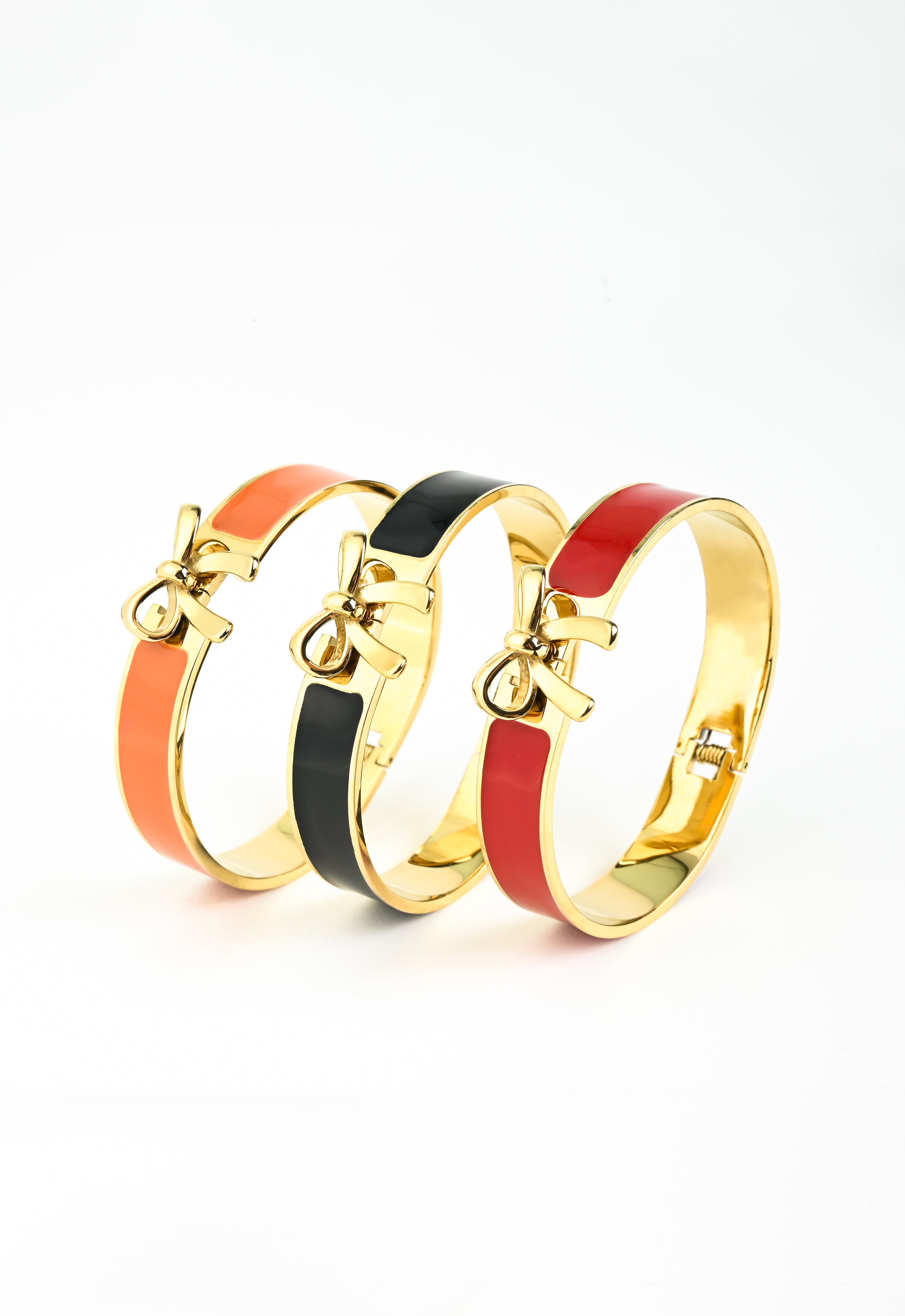 Bow Cuff - Orange