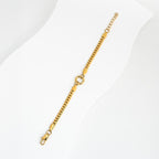 Franco Chain Charm Bracelet