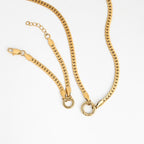 Franco Chain Charm Necklace