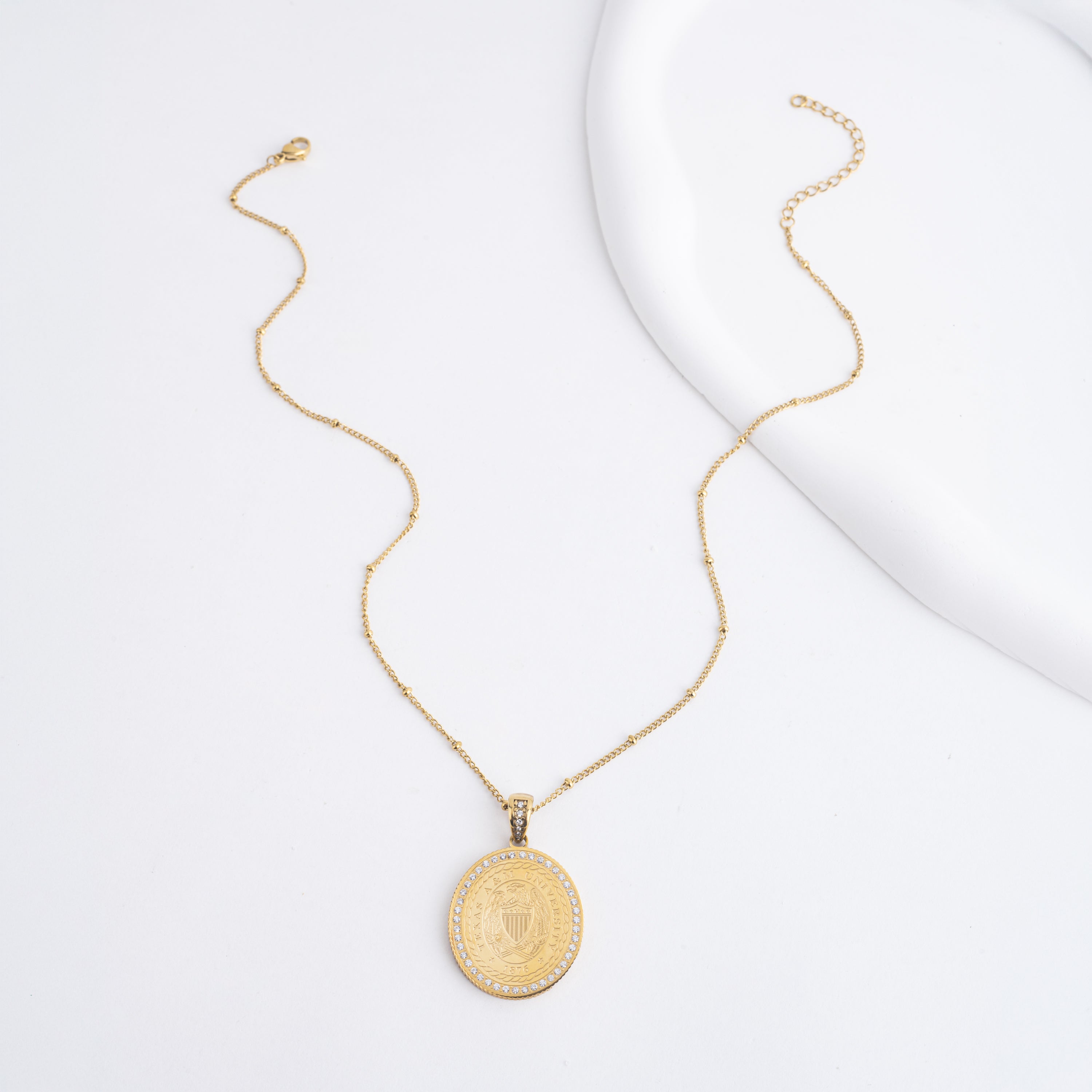 Texas A&M Founder’s Seal Necklace