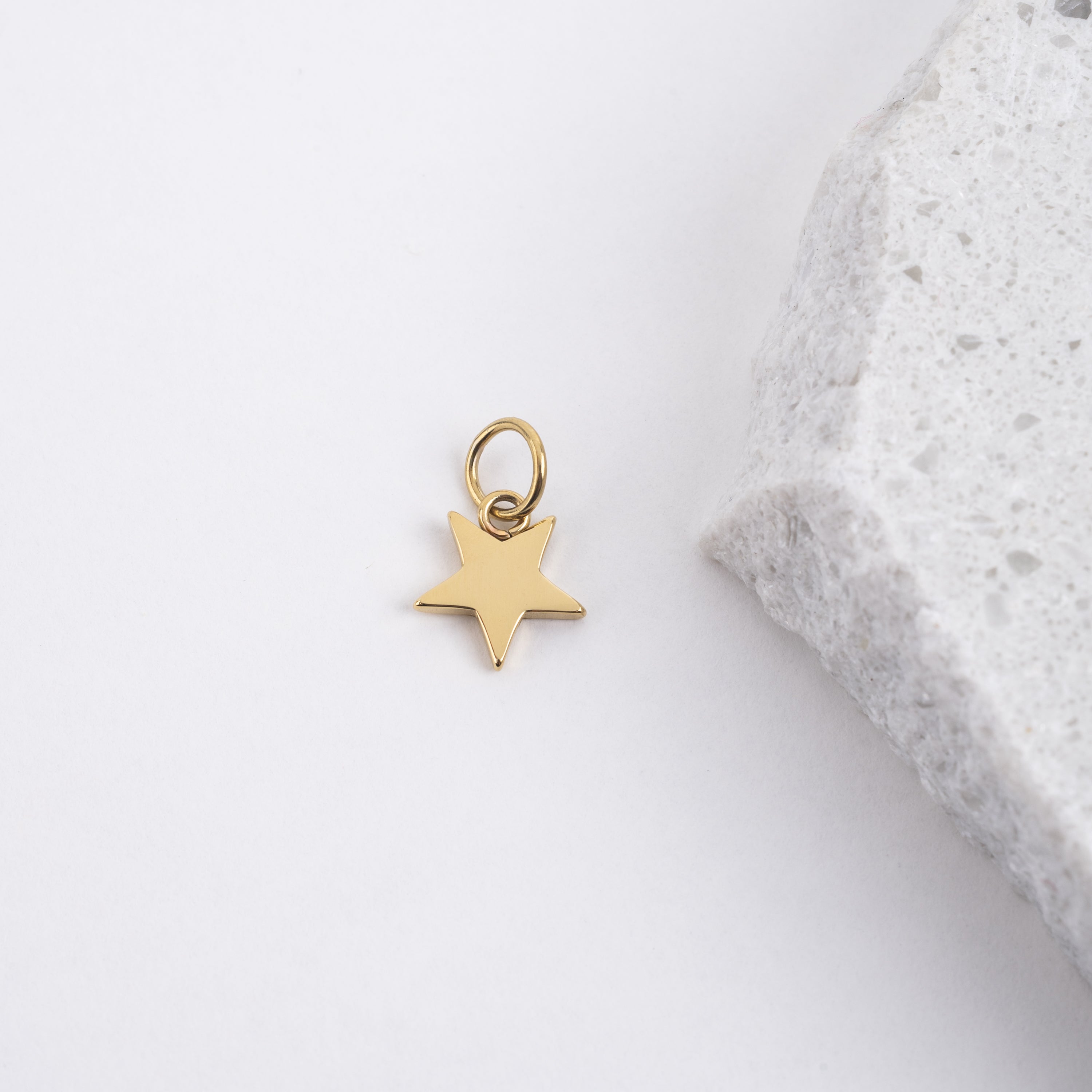 Gold Star Charm