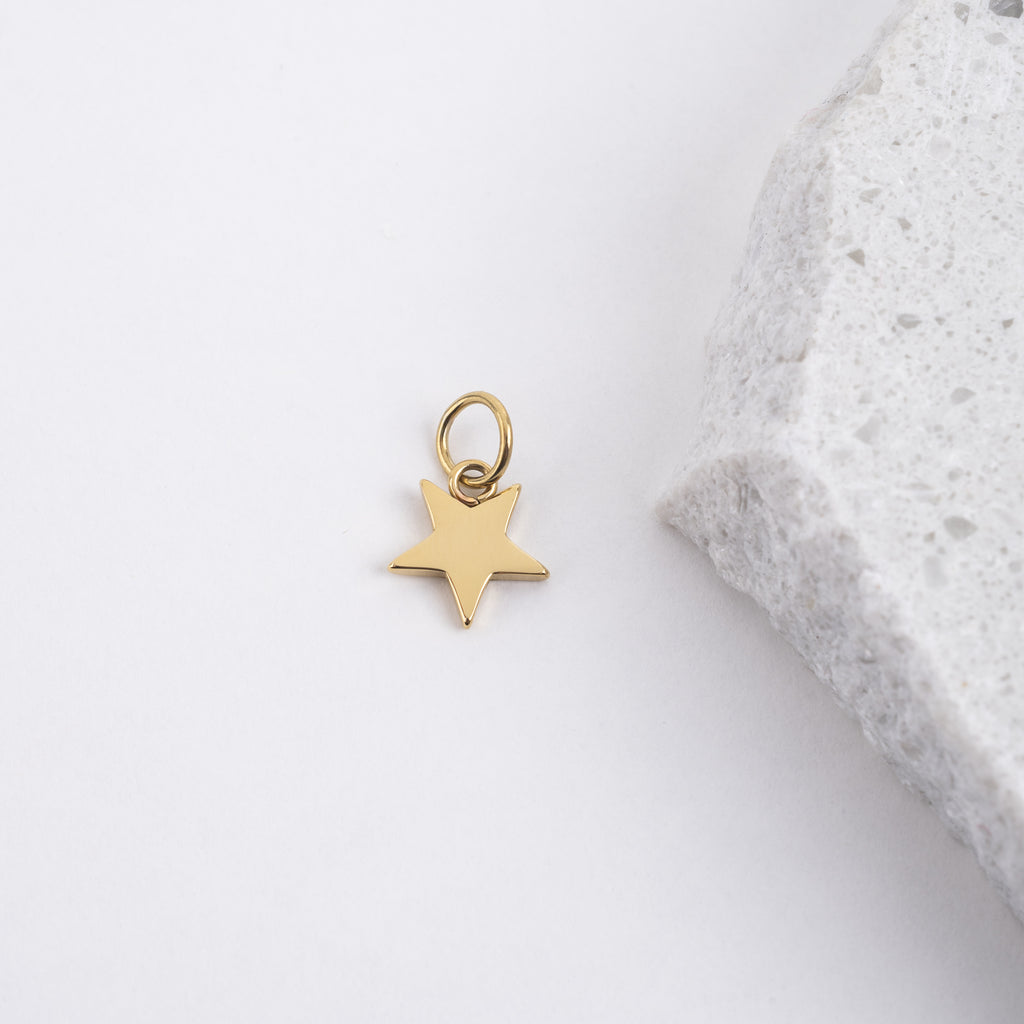 Wholesale: Gold Star Charm