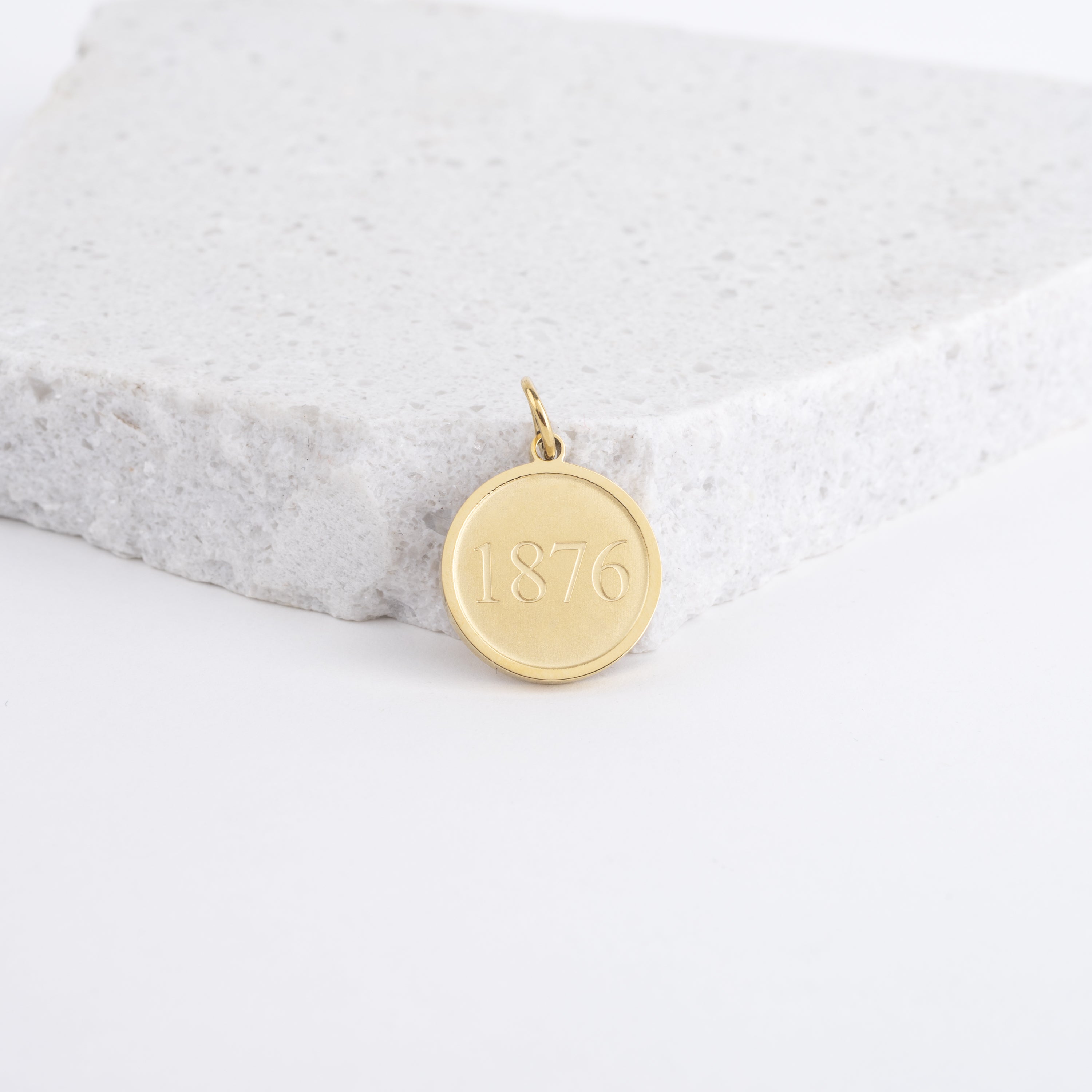 1876 Round Charm
