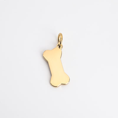 Dog Bone Charm - Engravable