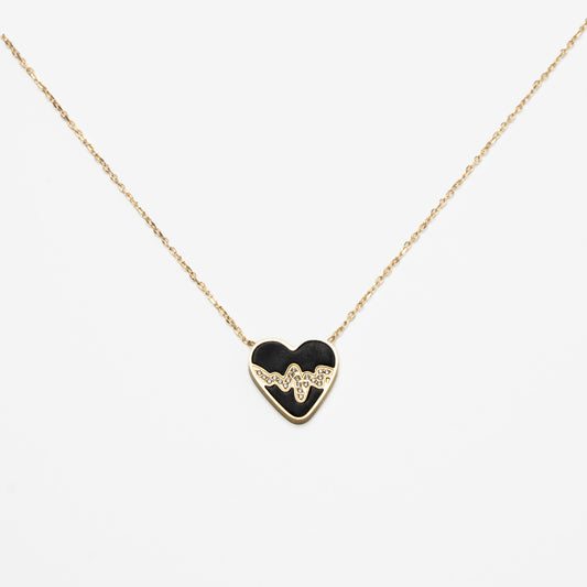 Wholesale: Heartbeat Necklace Single