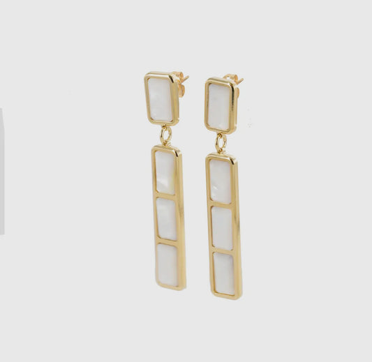 Winter White Earrings