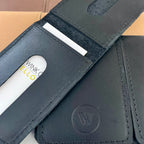 Foldover wallet - Black