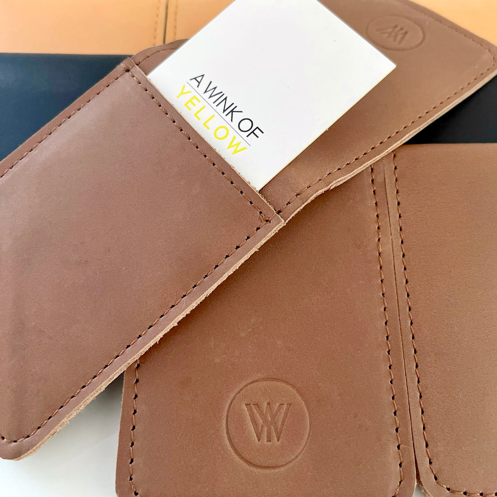 Foldover wallet - Whisky