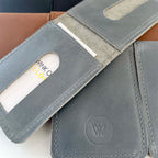 Foldover wallet - Gray