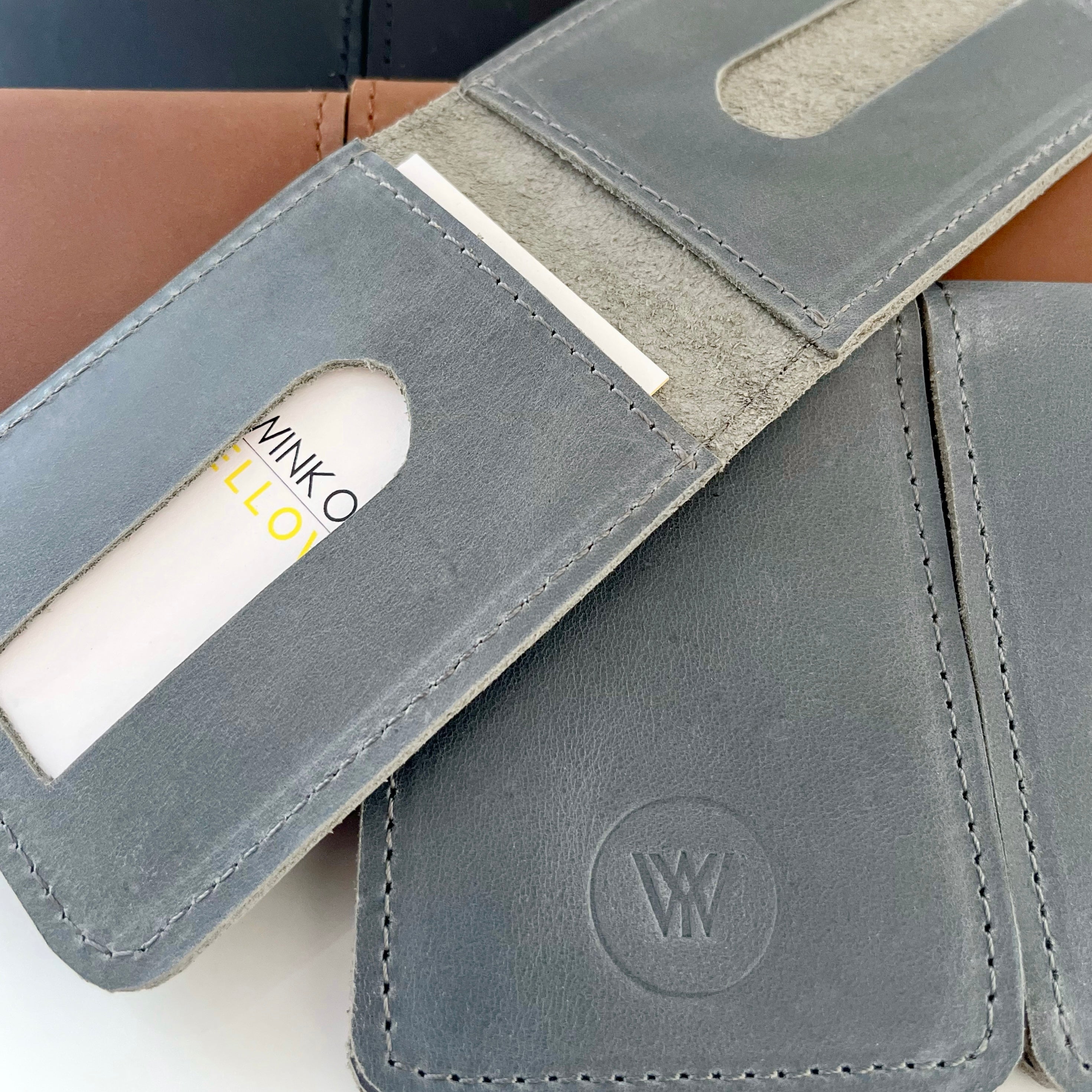 Foldover wallet - Gray