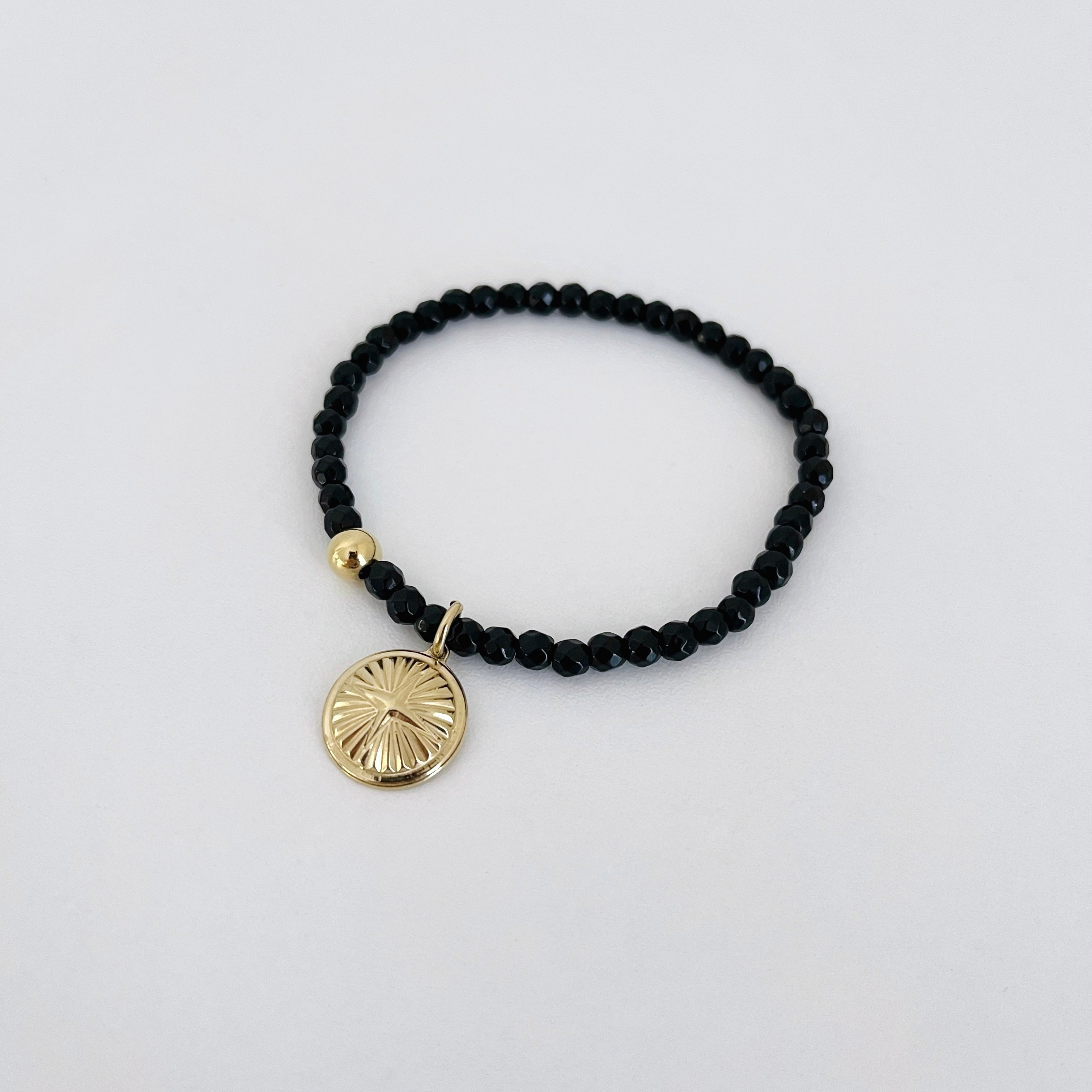 Black agate bracelet
