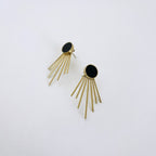 Stud & Fringe Earring Midnight