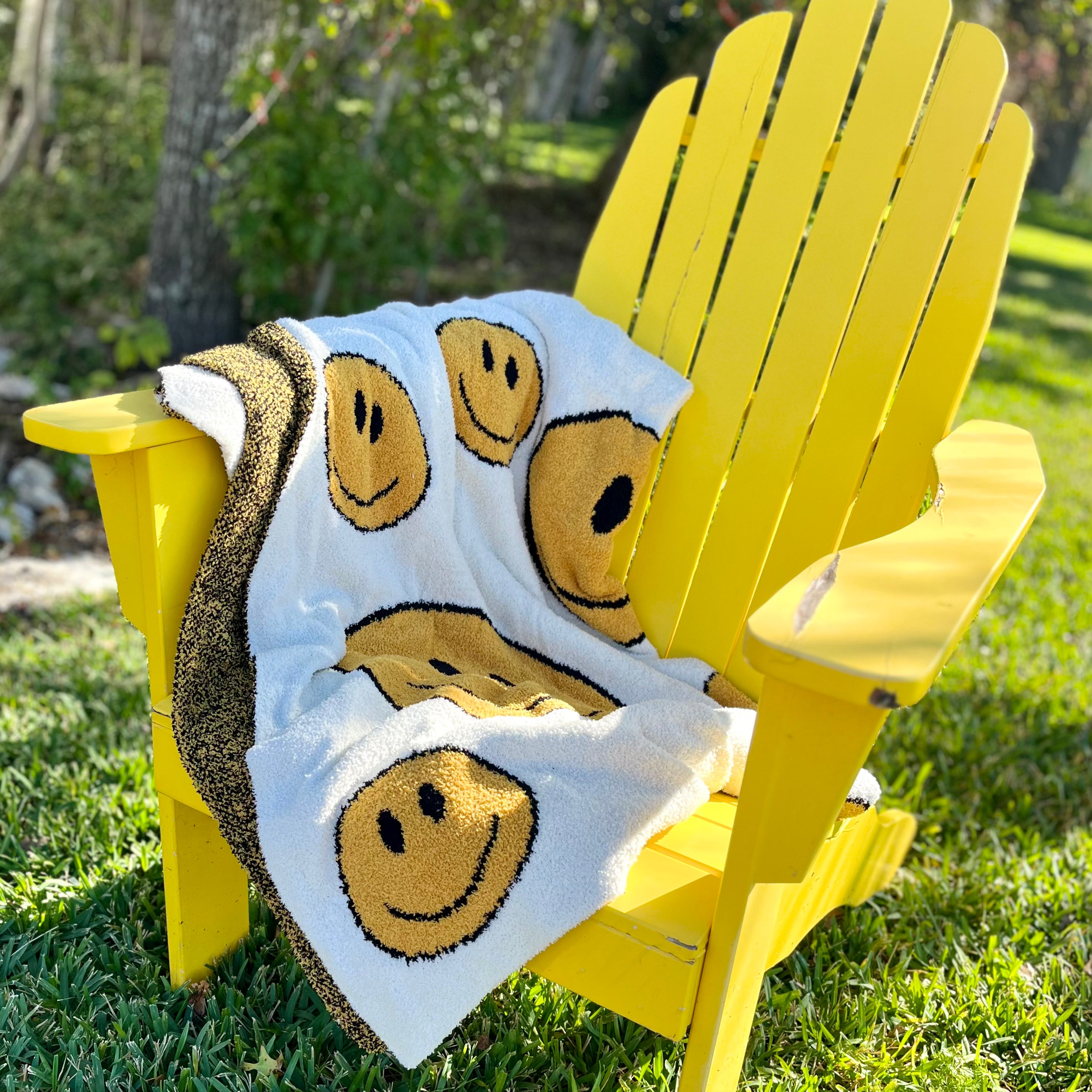 Happy Face Throw
