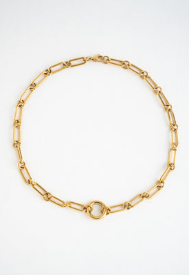 Chunky Chain Charm Necklace