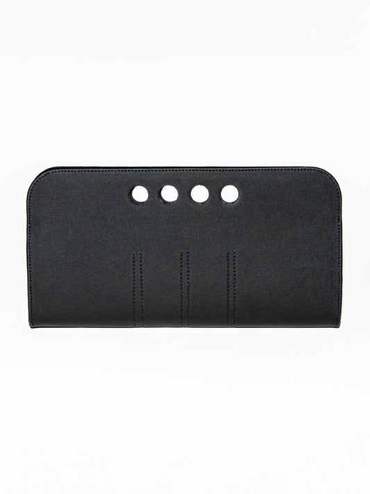 Wholesale: Chic Vegan Leather Clutch - Small (Dark Green) - COMING IN SEPT