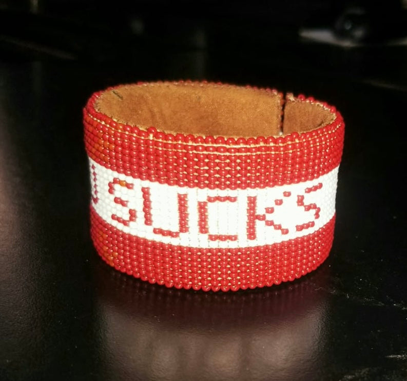 Wholesale: The "OU SUCKS" cuff